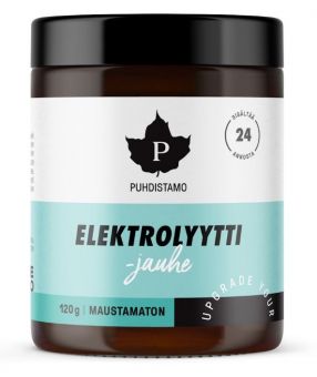 Elektrolyyttijauhe maustamaton 120g