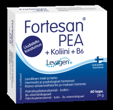 Fortesan® PEA + Kolin + B6, 60 kaps
