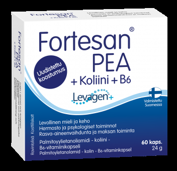 Fortesan® PEA + Choline + B6, 60 caps.