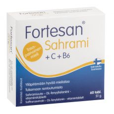 Fortesan® Saffron + C + B6, 60 tabl.