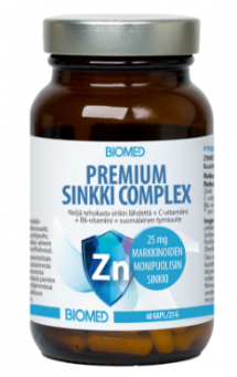 Premium Zinc Complex, 60 caps.