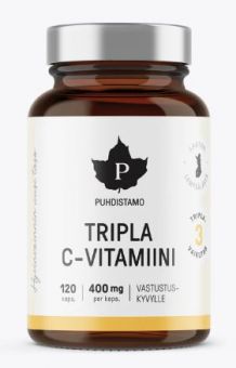 Tripla C-vitamiiini 120 kaps, ALEtuote