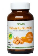 Vahva kurkumiini – Curcugreen®/BCM-95® -uute, 60 kaps.